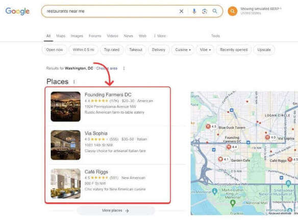 Ficha Google Business en top 3 - Best SEO Barcelona